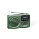 ΡΑΔΙΟΦΩΝΟ AKAI APR-300 RETRO GREEN ME BLUETOOTH